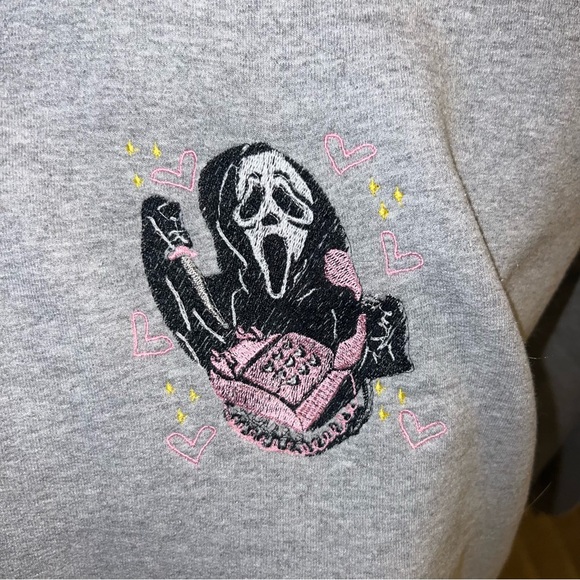 Halloween Scream Champion Crewneck size 2XL - Picture 2 of 6